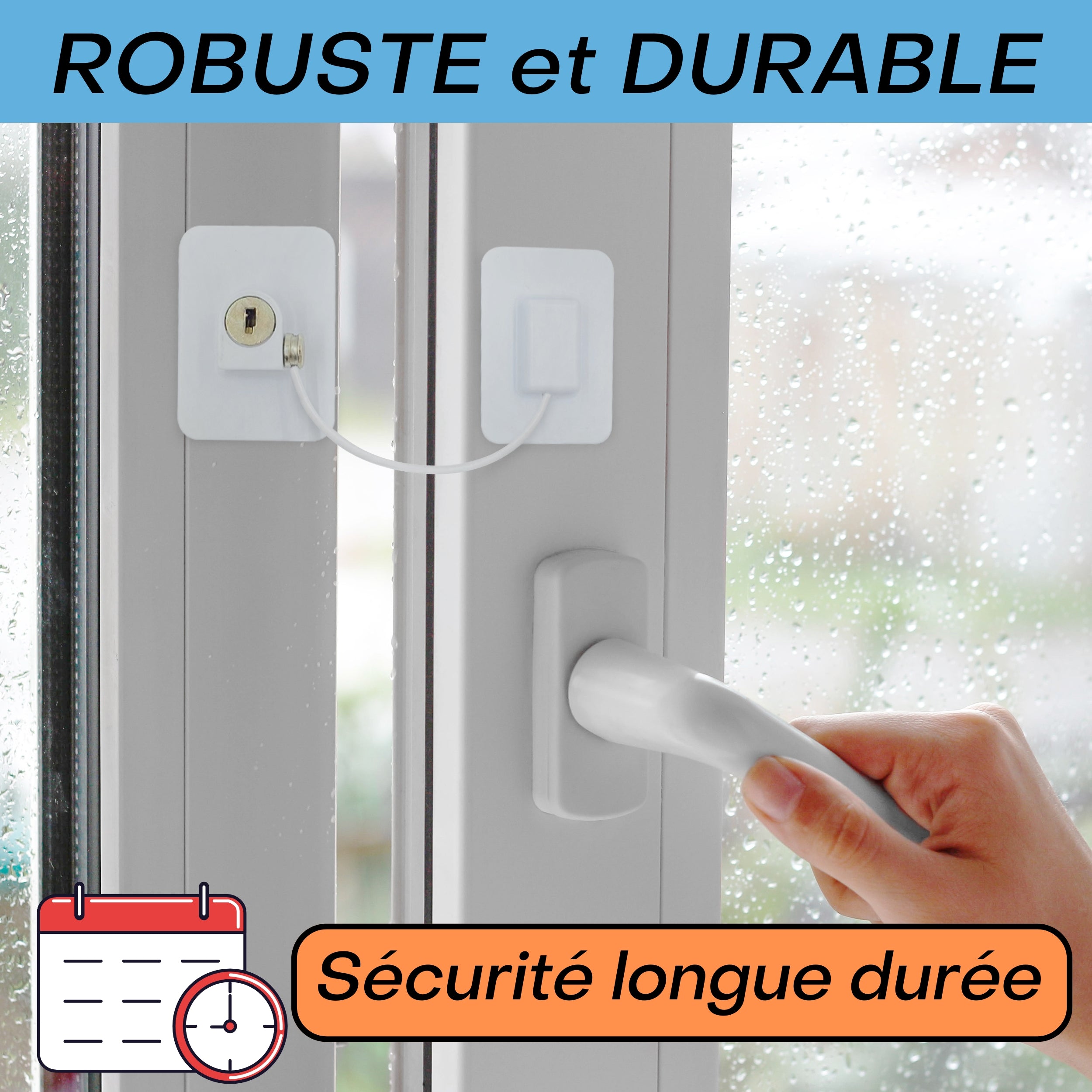 Sécurité Fenêtre Enfant Sans Perçage