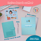 Protège Carnet de Santé Bébé – Bleu