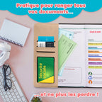 Protège Carnet de Santé Bébé - Beige