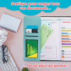 Protège Carnet de Santé Bébé – Bleu